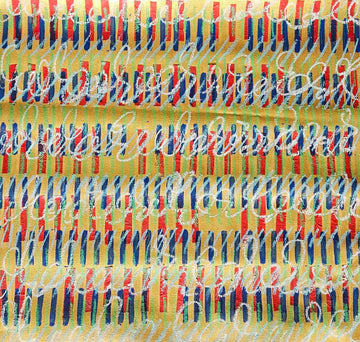 Primary Rhythm Abstract Artwork