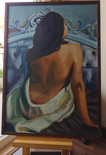 Elegant Figurative Portrait Artwork