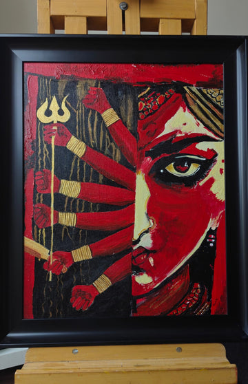 Durga Shakti Figurative Artwork